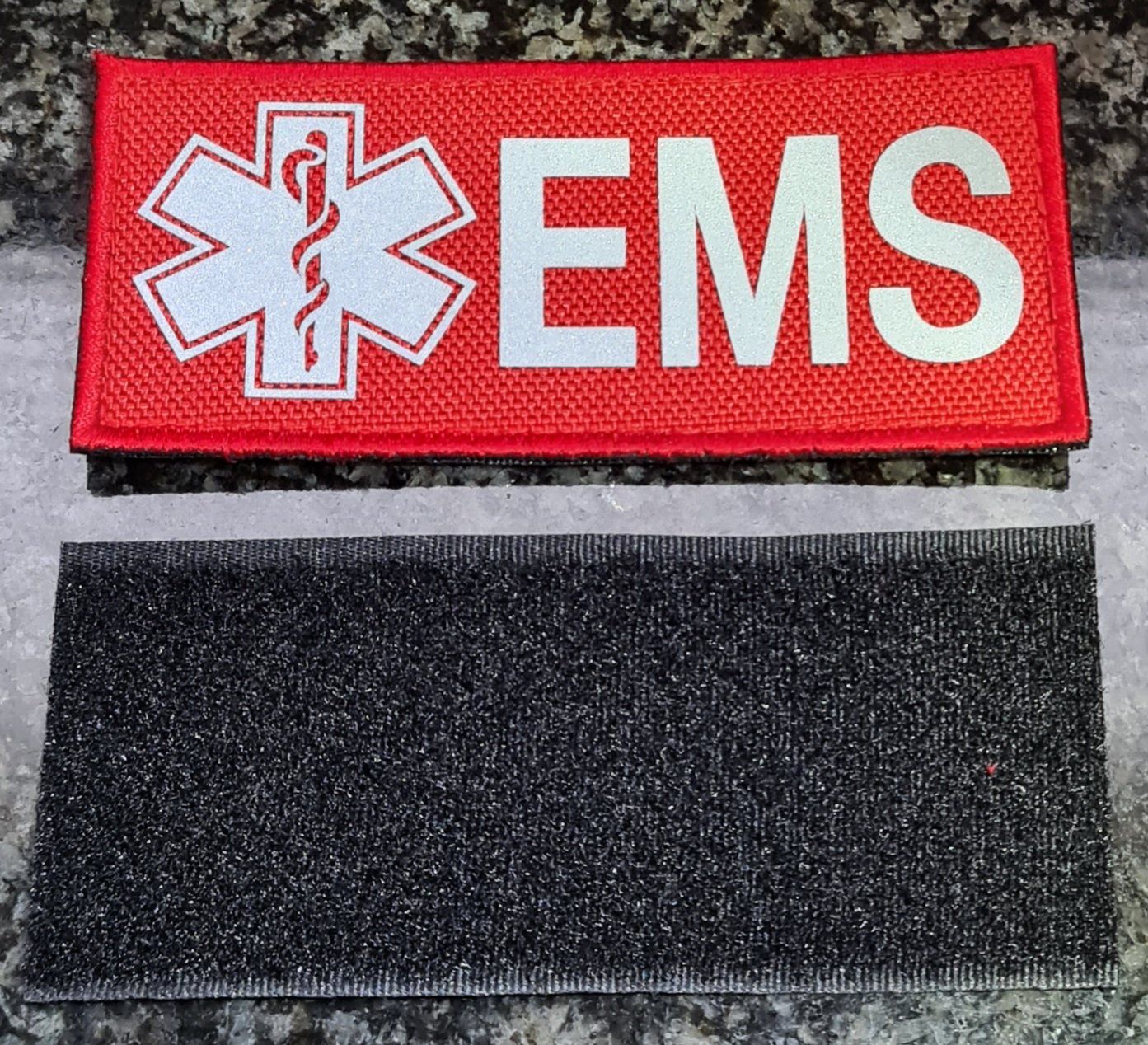 Toppe: MEDICAL "EMS" Patch - Rot mit Klettband - Reflektierend – Nuovo (secondo la descrizione) da Brüttisellen venduto da Sealauncher2814 1