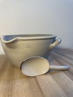 Keramik Schüssel mit Schaufel Steingut 5L Fassungsvermögen