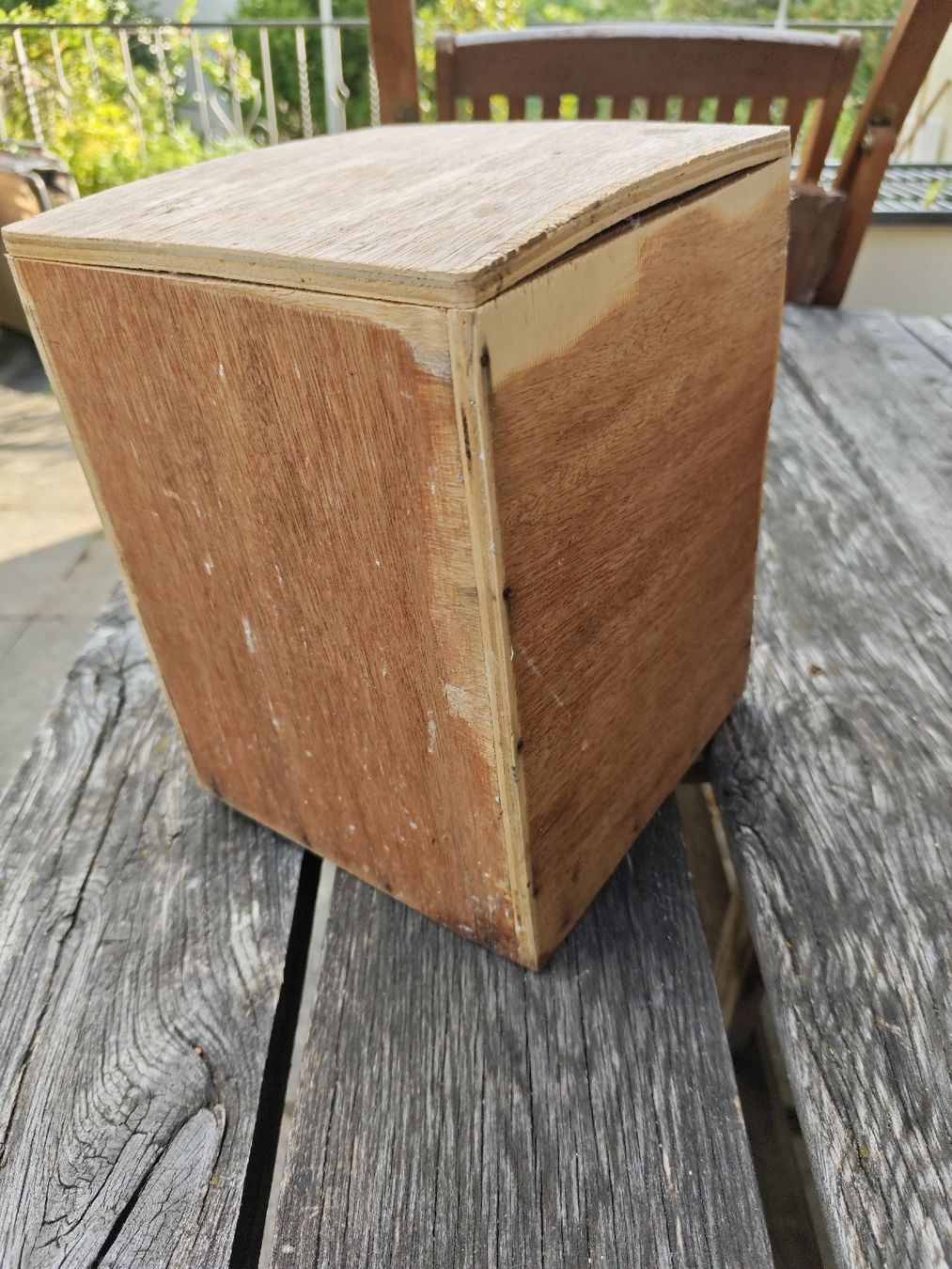 Petites maisons à oiseaux: Nistkasten Holz mit Sitzstange, gebraucht – D'occasion à Biel Bienne par anjasch 3