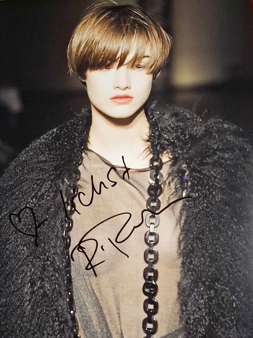 Autografi: Ronja Furrer - Autogramm auf Foto – Usato da Kaisten venduto da Simpsons4