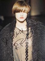 Ronja Furrer - Autogramm auf Foto