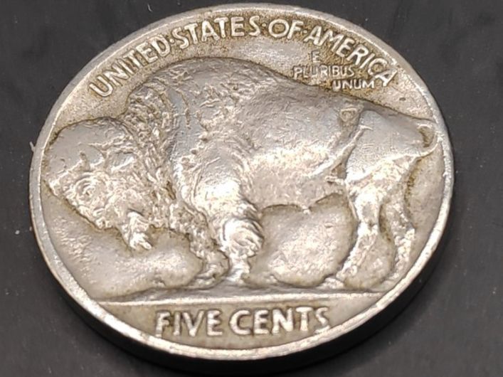 Toutes les monnaies: 1923 - 5 Cent "Buffalo Nickel" – D'occasion à Sirnach par Trekk64 1