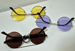 Cosplay-Accessoires: 3 farbige Sonnenbrillen