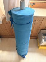 Sweat-Stoff-Rolle Petrol/Blau