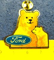 FORD EISBÄREN AUTO LOGO PIN GLASIERT VINTAGE OLDI
