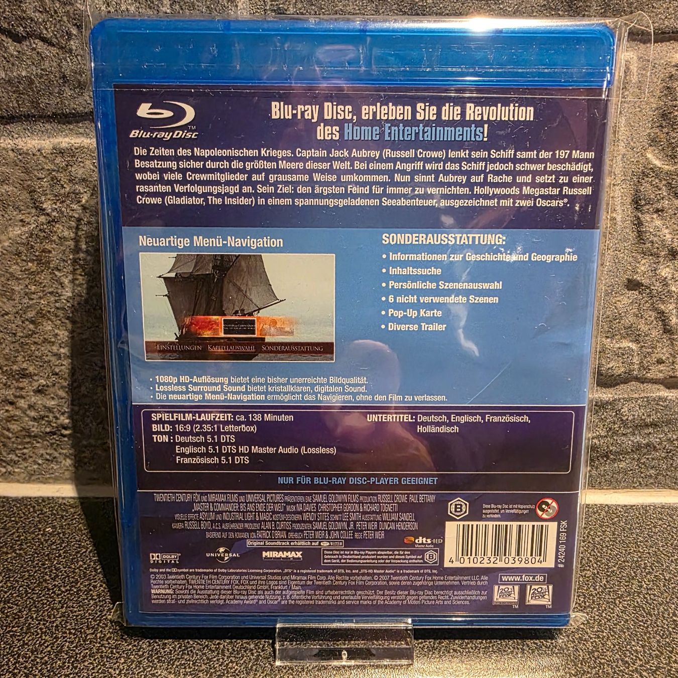 Alle DVDs: Master & Commander Blu-ray – Neu (gemäss Beschreibung) aus Bremgarten AG von Mediensammler24 1