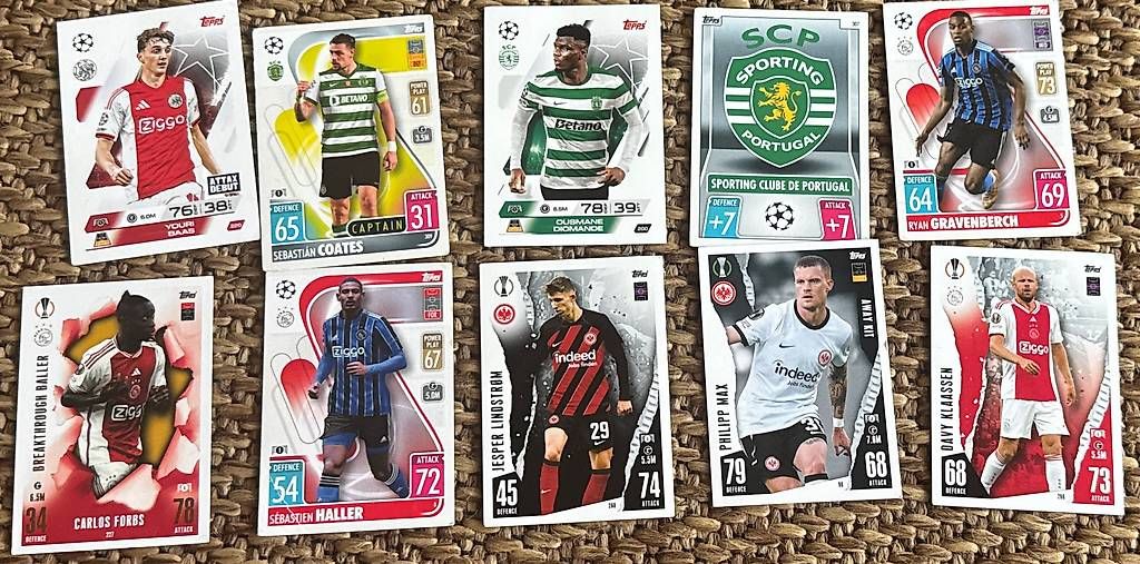 Carte collezionabili: match attax karten  – Usato da Kriens venduto da aneja