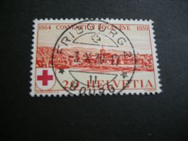 3.X.39., FRIBOURG, VOLLSTEMPEL, ROTES KREUZ