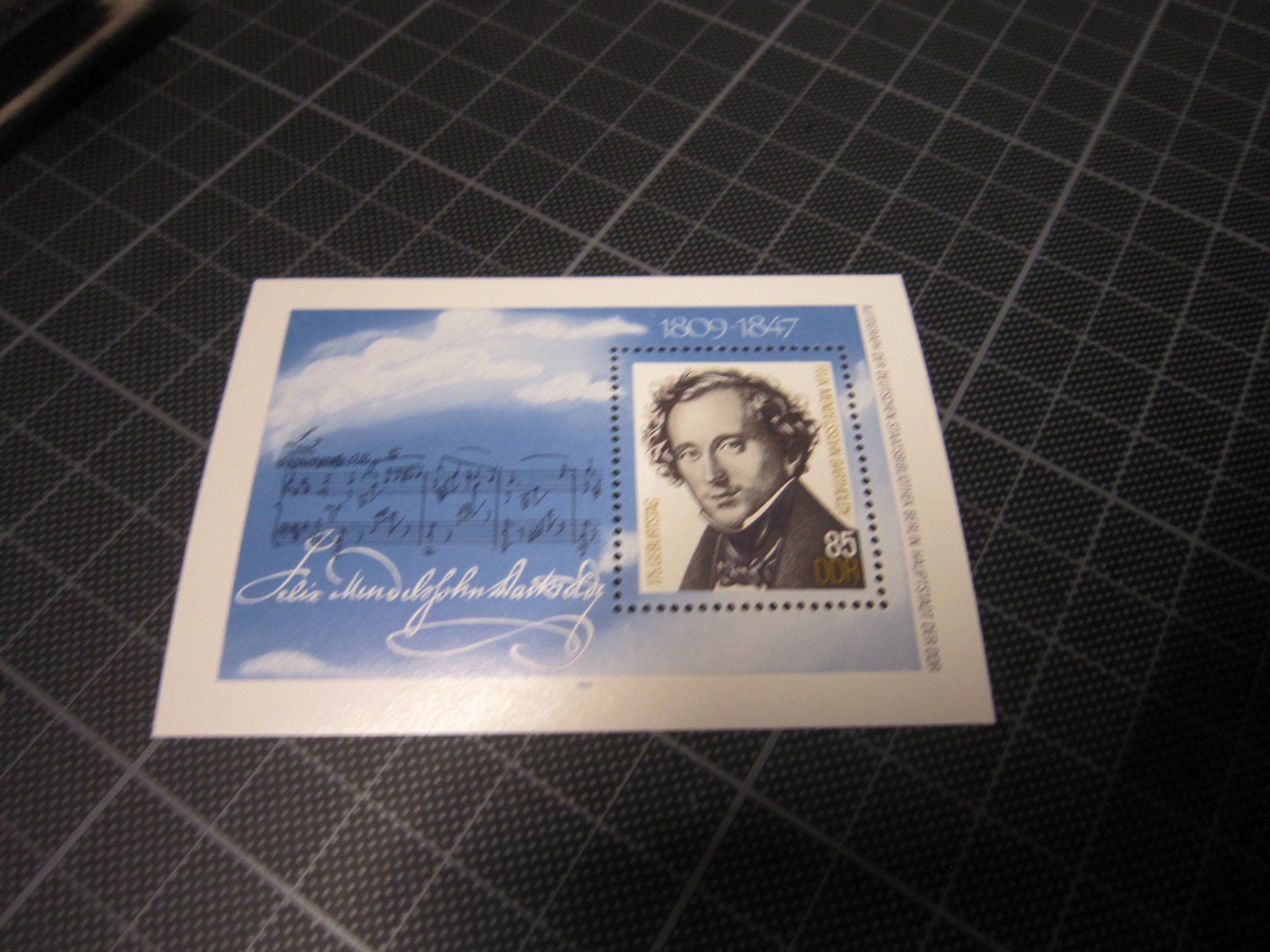 Tous les timbres: Schöner Block DDR – D'occasion à Giubiasco par sal_9j6w