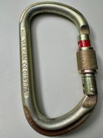 Petzl VULCAN SCREW-LOCK 40 kN grosser Stahlkarabiner Occ.