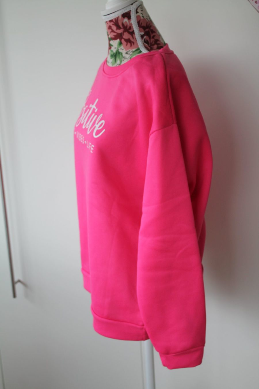Maglioni & Felpe: Pinker Pullover mit Aufdruck - Positive Vibes - – Nuovo (secondo la descrizione) da Hüttwilen venduto da pinti55 1