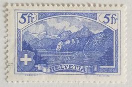 4045G) 130, Gebirgslandschaft Rütli, Falz Kt. 70.-