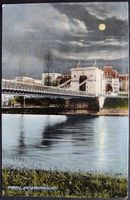 AARAU Kettenbrücke Guggenheim No. 6422, gel. Bahnpost 1920