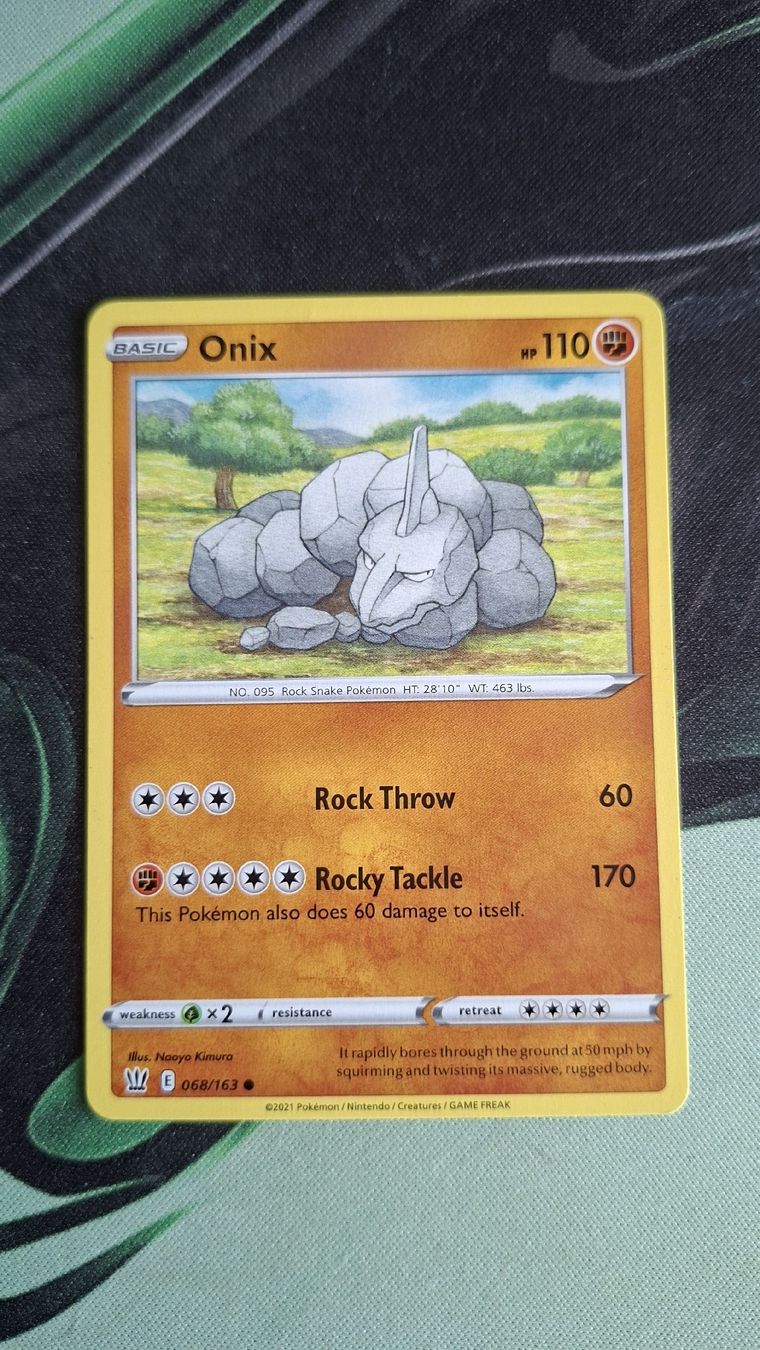 Pokémon Sammelbilder & Trading cards: Onix Pokémon Karte – Neu (gemäss Beschreibung) aus Hombrechtikon von cri_97xr