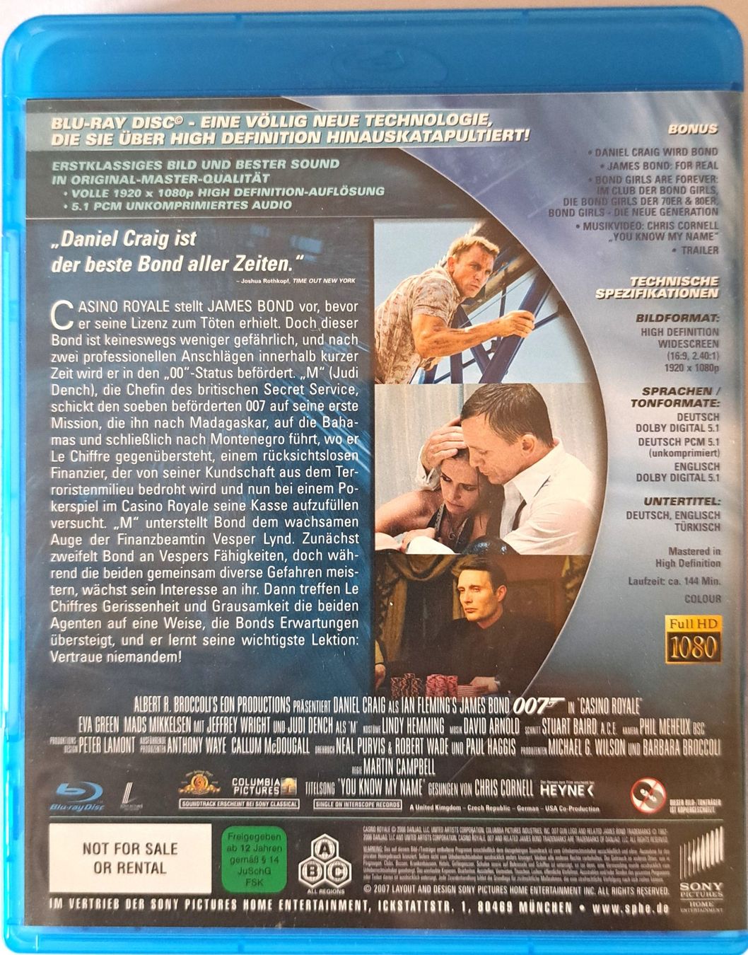 Tutti i DVDs: 007 - Casino Royale – Usato da Tenniken venduto da mik_6mxg 9