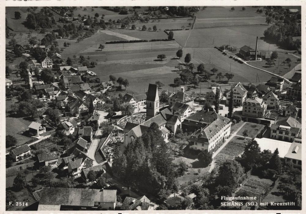 Flugaufnahme Schänis (SG) mit Kreuzstift Kaufen auf Ricardo