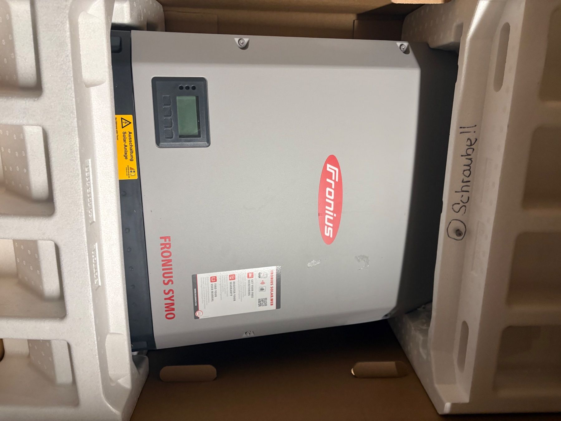 Fronius Inverter: Fronius Symo 20.0-3-M Wechselrichter – Usato da Trimmis venduto da sil_hw72 1