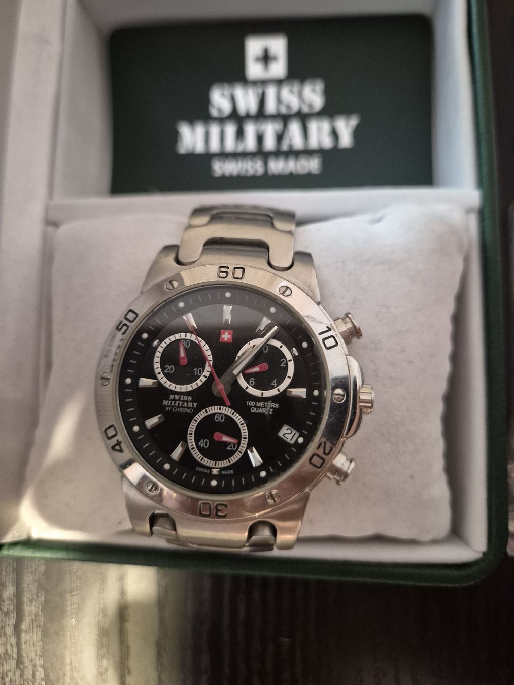 Swiss Military Orologi: Swiss Military Chronograph Stahl  – Usato da Binningen venduto da rom_9ls7 1