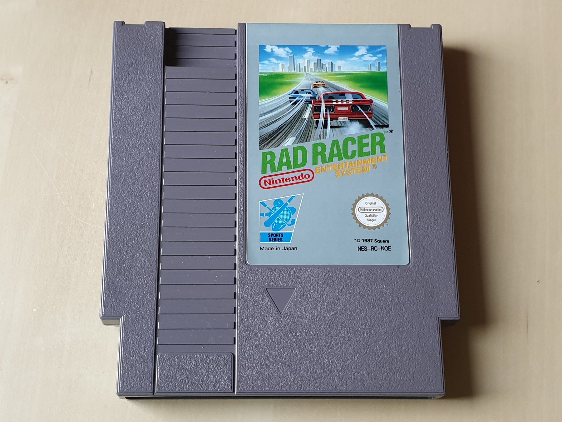 Nintendo Giochi: Rad Racer – Usato da Stansstad venduto da collectorsshop