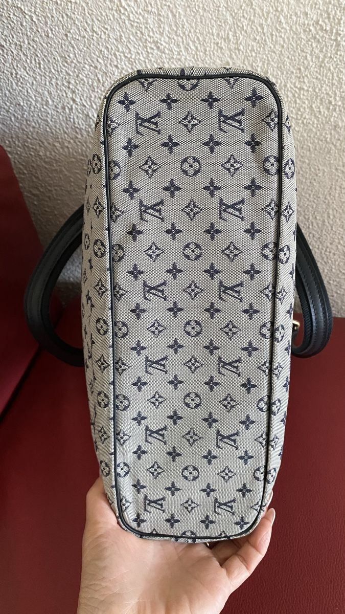 Louis Vuitton Taschen für Damen: Louis Vuitton Lucille GM Mini Lin Monogram Tote – Gebraucht aus Sarnen von Kitty2019 7
