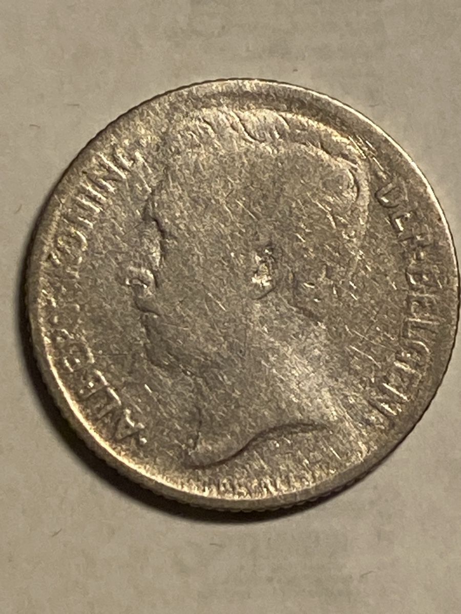 Tutti le monete: Belgique, 50 centimes 1914 argent – Usato da Corsier-sur-Vevey venduto da Ginoarturo