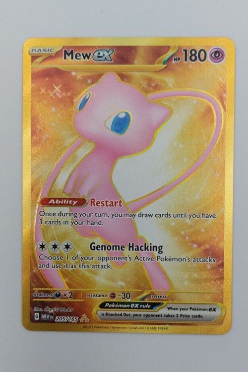 Mew ex (205/165 Set MEW 151) NM / ENG (Gebraucht) in COINTRIN für CHF ...
