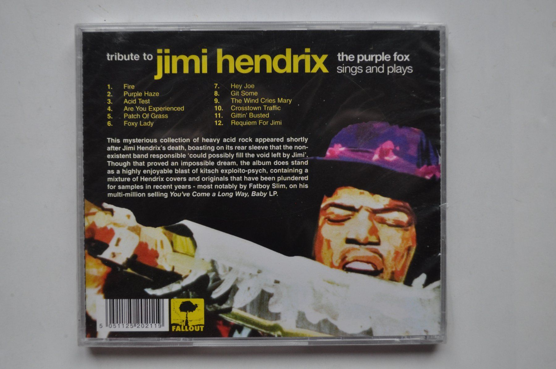 CD: The Purple Fox - Tribute To Jimi Hendrix – Nuovo e nell'imballaggio originale da Marin-Epagnier venduto da Vinil68 1