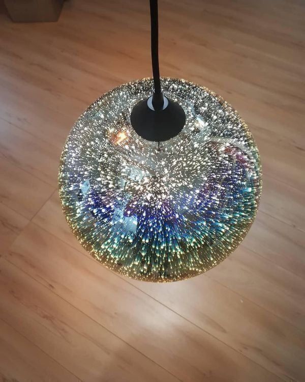 Lampadari & plafoniere: HÄNGELAMPE 3D GLAS GOLD E27 – Nuovo e nell'imballaggio originale da Altendorf venduto da Anddus-light 4