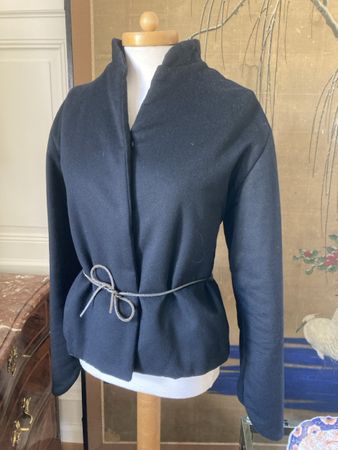 Wunderbare Jacke, Gr. 36, schwarz, Kaschmirgemisch