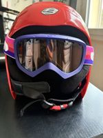 Casco da sci Briko WS2 rosso con maschera Giro – bambino 49