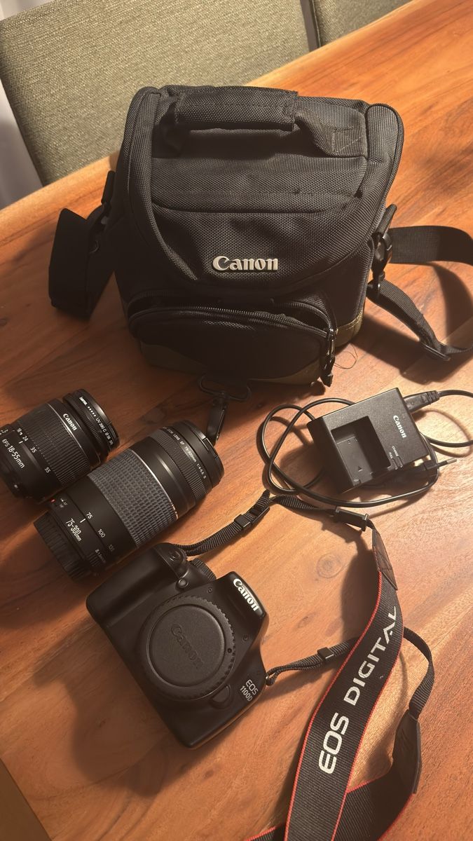 Canon Fotocamera: Canon EOS 1100D Set mit Zusatzobjektiv und Tasche – Usato da Bremgarten AG venduto da rad_n8jn 1