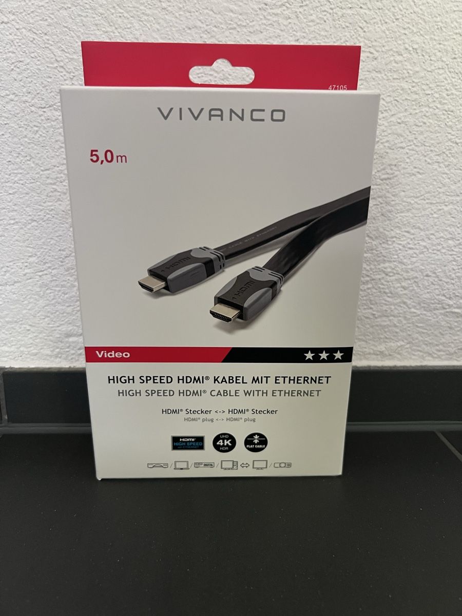 Kabel: HDMI Kabel 5M – Neu und originalverpackt aus Holziken von 181281 3