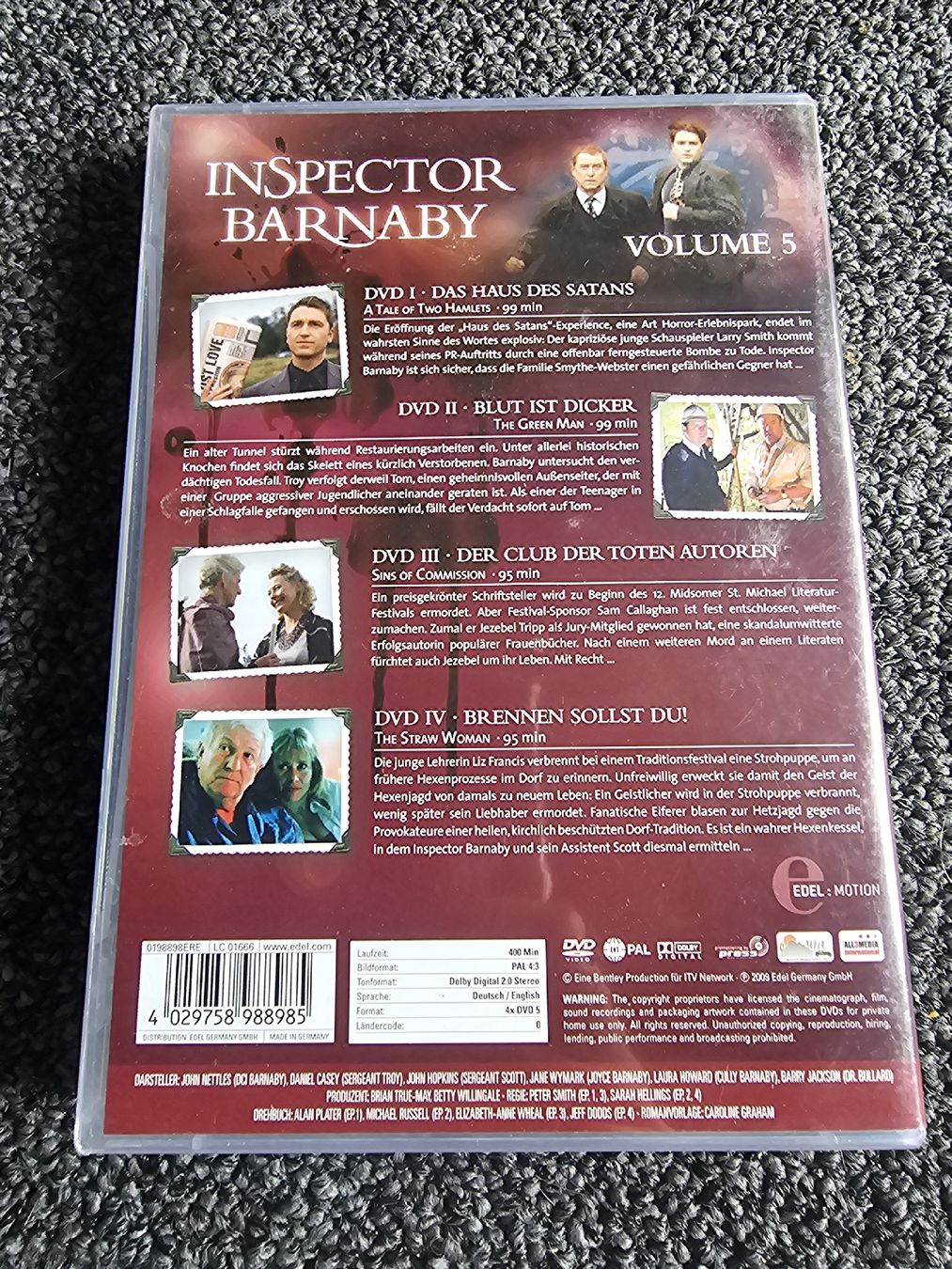 Alle DVDs: Inspector Barnaby Volume 5 DVD Box – Gebraucht aus Ruswil von jan_bxl5 1