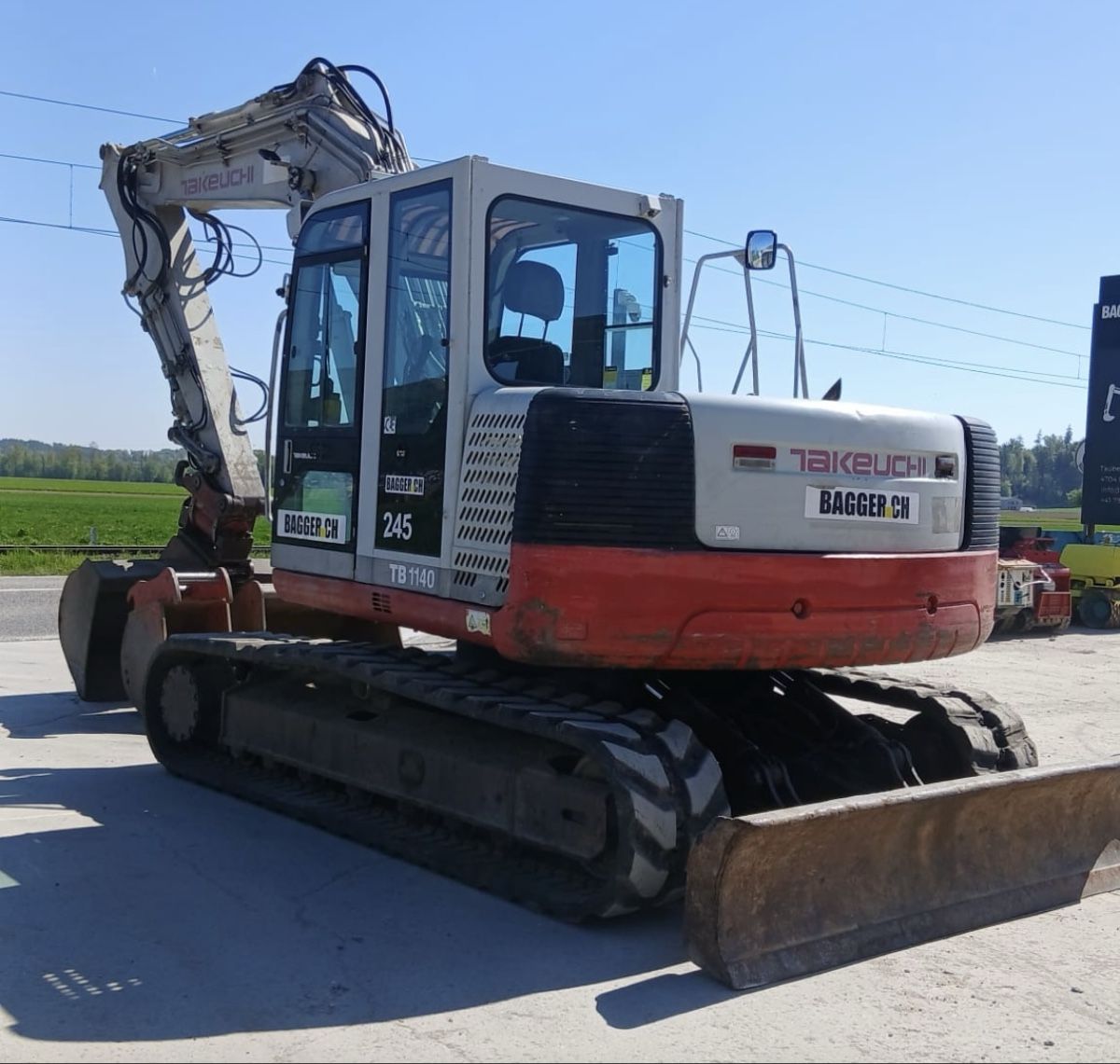 Takeuchi Excavateurs: Bagger 14 Tonen Takeuchi 1140  – D'occasion à Niederbipp par baggerch