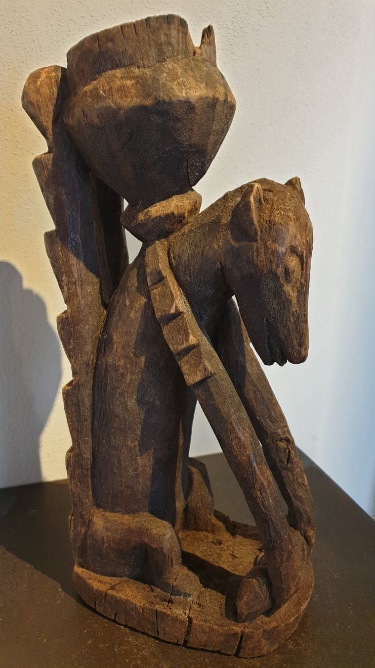 Sculture & Statue: Tierfigur. Bakongo. Kongo. Afrika. Sammlung Schlimper, Köln. – Usato da Goldach venduto da armando_r