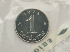 1 CENTIME EPI 1974