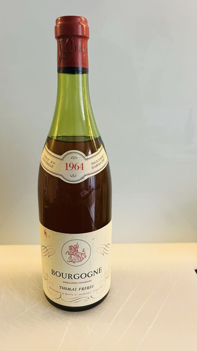 Vino: Thomas Freres Bourgogne 1964 zum sammeln – Nuovo (secondo la descrizione) da Zürich venduto da thue99 2