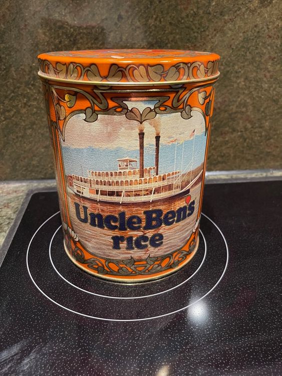 Boite publicitaire Uncle Ben's - Label Emmaüs