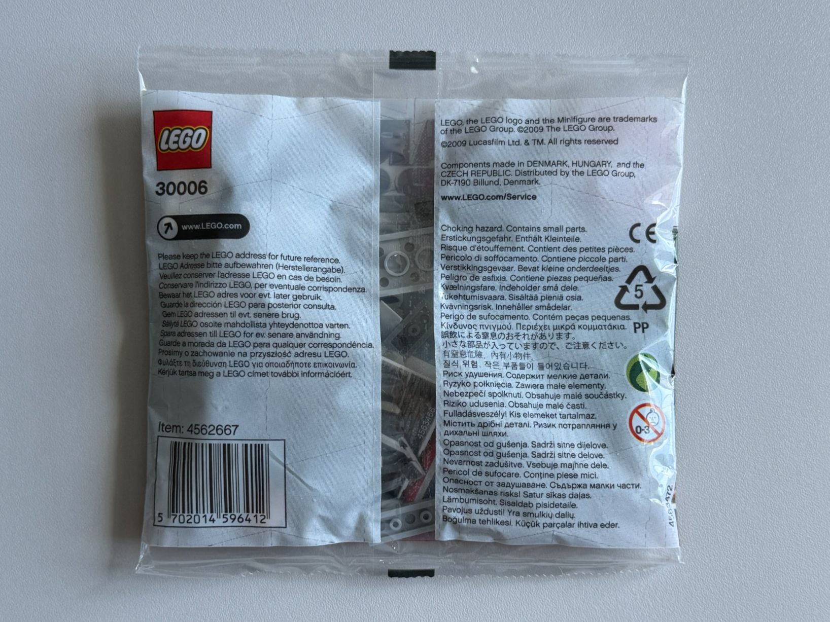 Lego Baukästen: LEGO Star Wars 30006 Clone Walker Polybag SEALED – Neu und originalverpackt aus Villmergen von Zydi 1