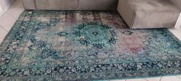 Perser Teppich Vintage, 286x196cm, Handgeknüpft
