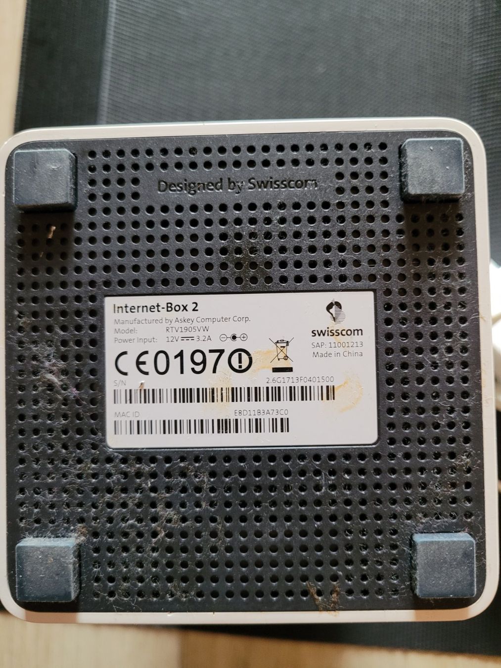 Swisscom Modem & Router: Routeur Swisscom Internet-Box 2 – Usato da Bionnens venduto da Meg011 2