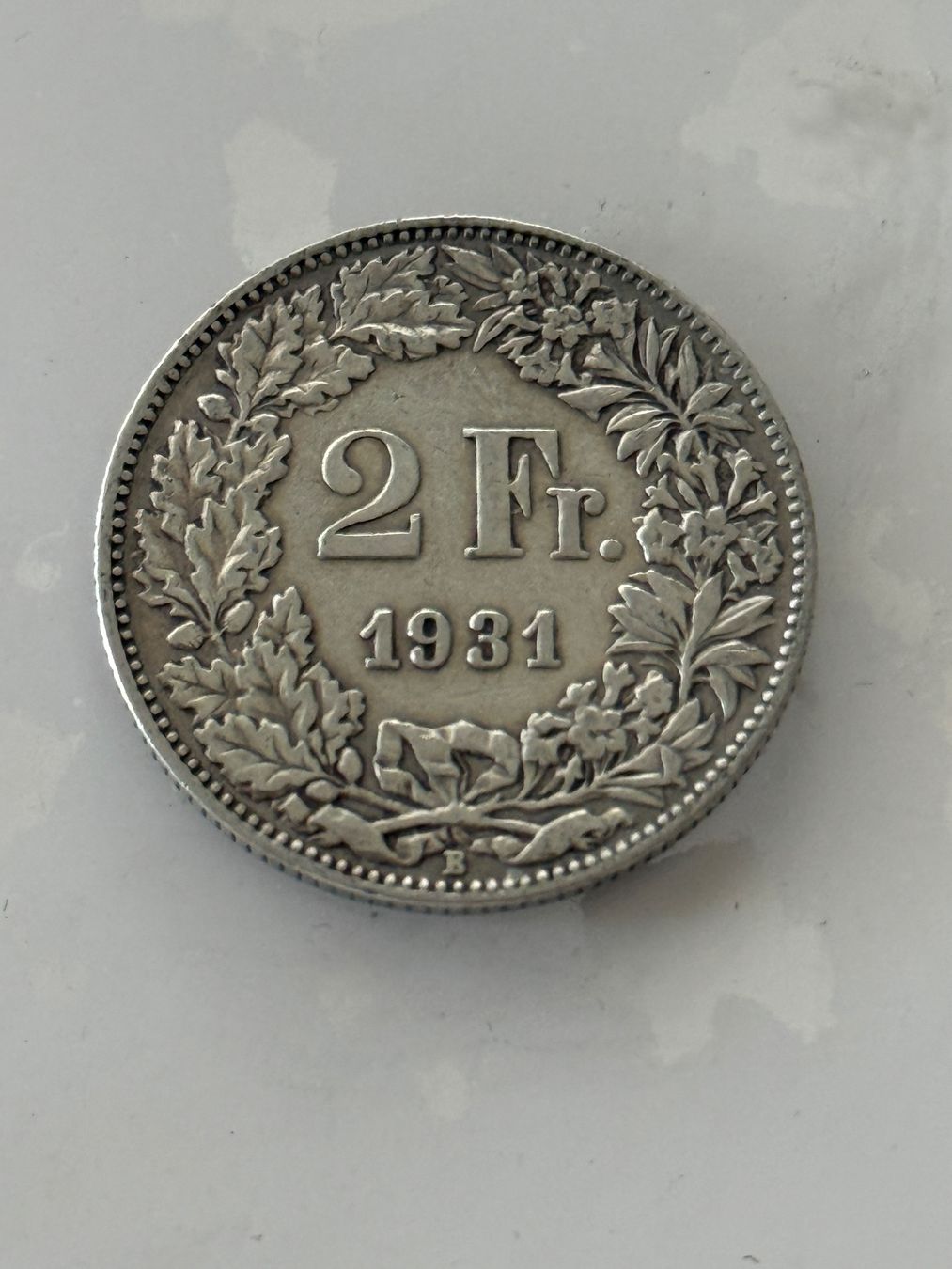 Tutti le monete: 2 Franken 1931  Rar – Usato da Wallisellen venduto da SWISS_SILVER1 1