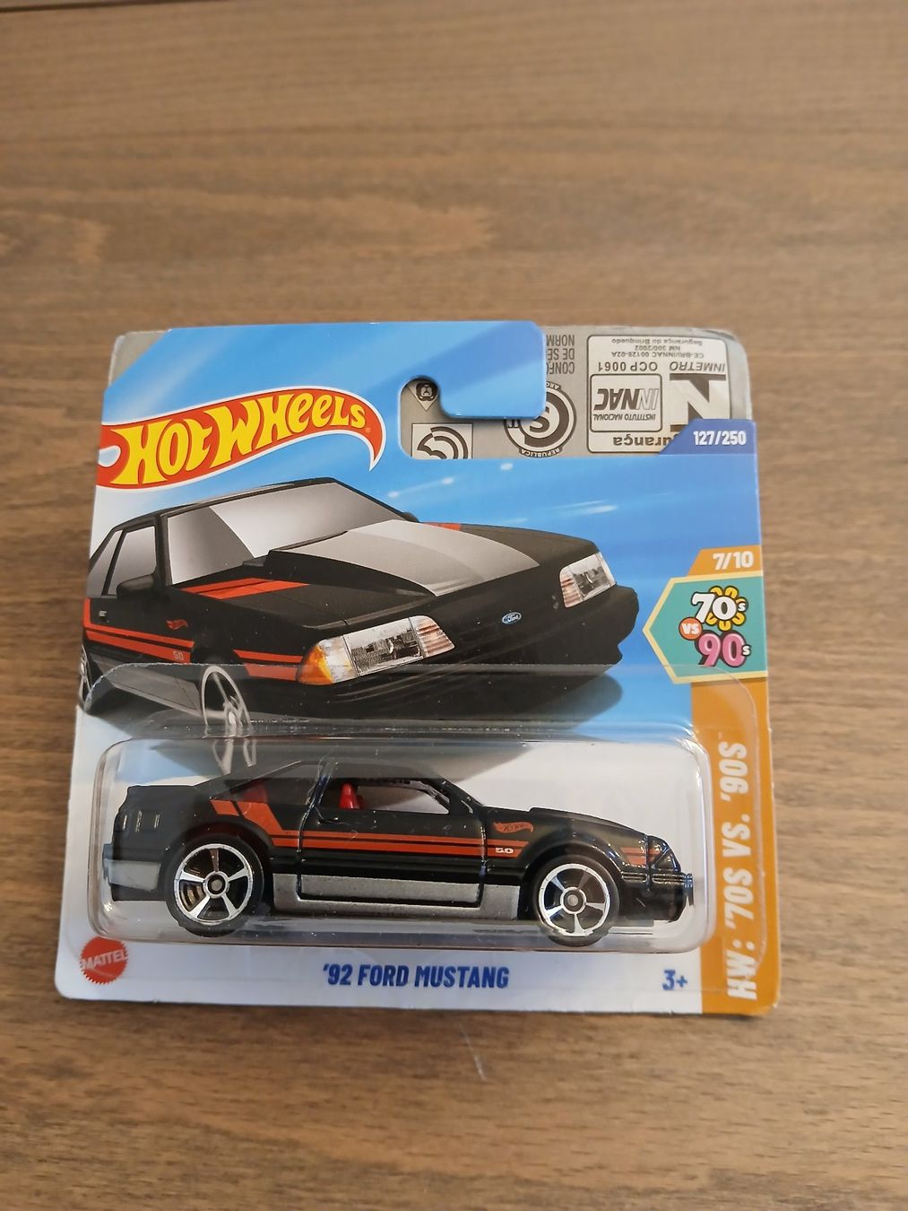 Hot Wheels Modellini d'auto: 1992 Ford Mustang – Nuovo e nell'imballaggio originale da Wiedlisbach venduto da Pontiacman93