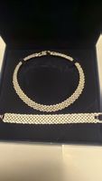 Funkelndes Schmuckset mit Strass - Kette & Armband SWAROVSKI