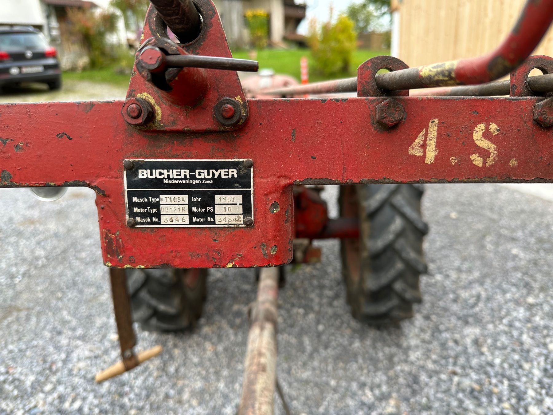 Bucher Traktoren: Einachser Bucher KT 10 – Gebraucht aus Hinwil von mschaufelberger 3