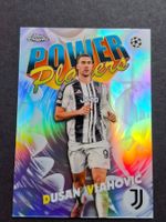 Dusan Vlahovic Power Players Juve Topps Chrome 25-26
