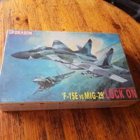 Dragon 1/144 Lock-ON F-15E vs MiG-29