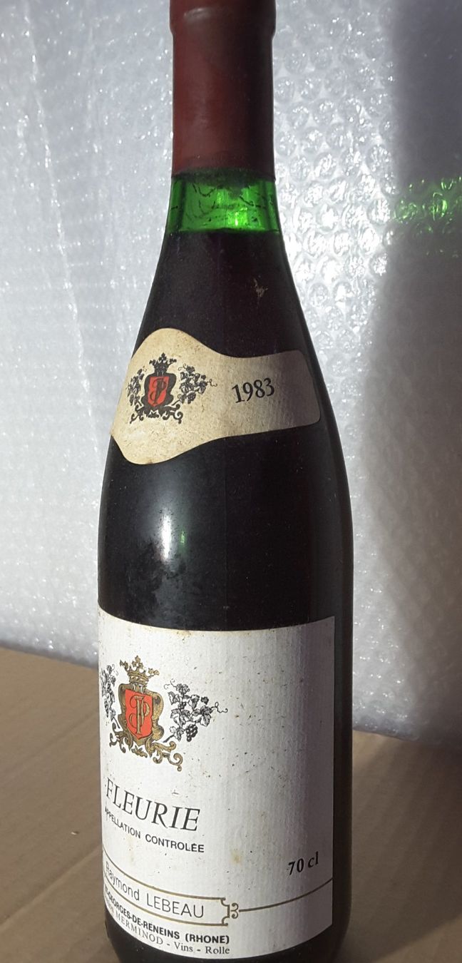 Vino: 1983 Fleurie Raymond Lebeau – Nuovo (secondo la descrizione) da Schwerzenbach venduto da sl_37c 2
