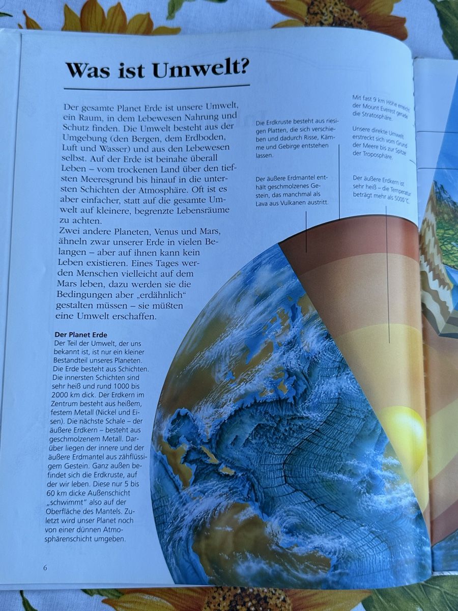 Libri: Alles über meine Welt - Kinderbuch - Michael Allaby – Usato da Wettingen venduto da hak_52m8 2