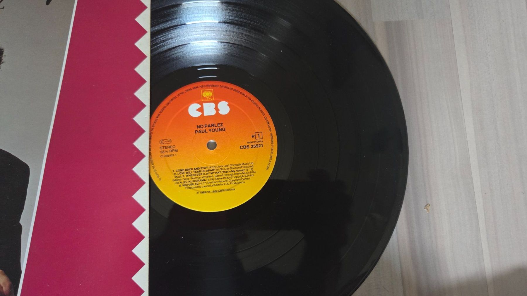 Schallplatten: LP Paul Young – No Parlez – Gebraucht aus Schaffhausen von Kellerrassel 1